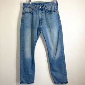 Levi's Premium 551 Z Mens Authentic Straight Leg Jeans 31x32 Medium Wash